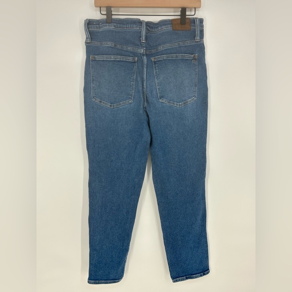Madewell Stovepipe High Rise Jeans In Auraria wash- Women's Size 31 - Picture 3 of 14